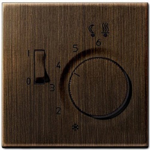 Терморегулятор механический с датчиком без рамки Jung LS990 metal 0С +45С античная латунь фото Терморегулятор механический с датчиком без рамки Jung LS990 metal 0С +45С античная латунь картинка